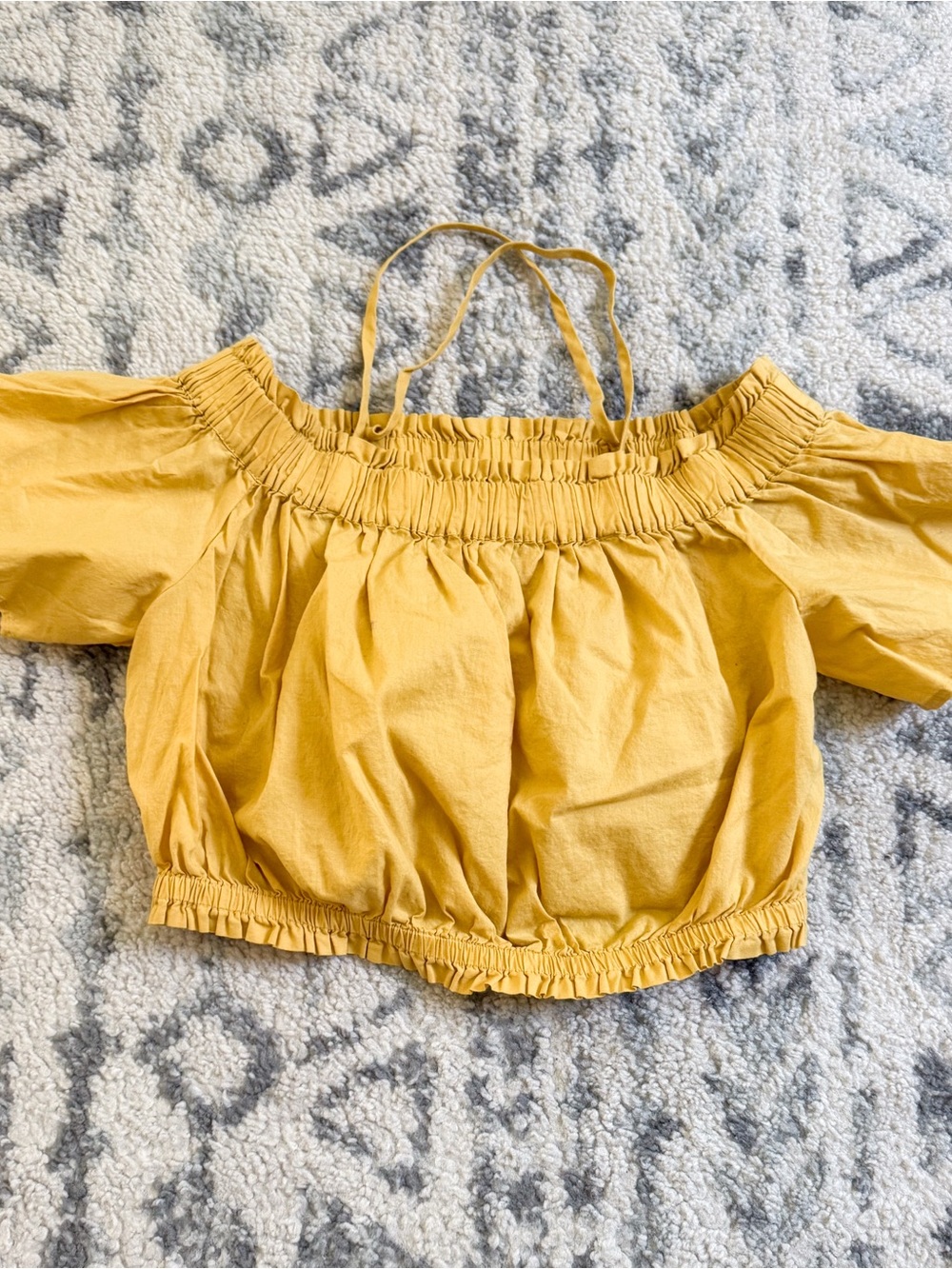 BP Strappy Cold Shoulder Crop Top